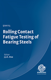 Book cover for Rolling Contact Fatigue Testing of Bearing Steels