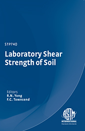 Book cover for Laboratory Shear Strength of Soil