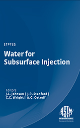 Book cover for Water for Subsurface Injection