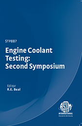 Book cover for Engine Coolant Testing: Second Symposium