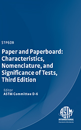 Astm Paper Example Paper and Paperboard Characteristics, Nomenclature, and Significance of ...