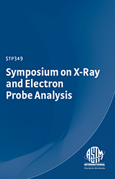 Book cover for Symposium on X-Ray and Electron Probe Analysis