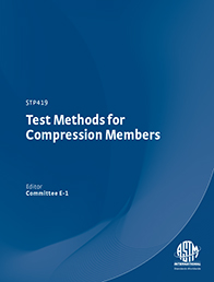 Book cover for Test Methods for Compression Members