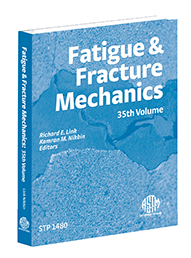 Book cover for Fatigue and Fracture Mechanics: 35th Volume