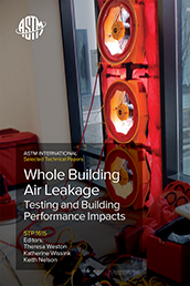 Book cover for Whole Building Air Leakage: Testing and Building Performance Impacts