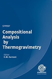 Book cover for Compositional Analysis by Thermogravimetry