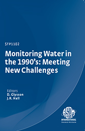 Book cover for Monitoring Water in the 1990's: Meeting New Challenges