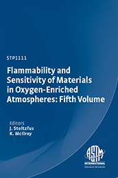 Book cover for Flammability and Sensitivity of Materials in Oxygen-Enriched Atmospheres: Fifth Volume