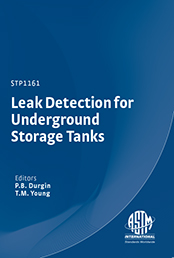 Front Matter | Leak Detection for Underground Storage Tanks | Selected ...