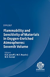 Book cover for Flammability and Sensitivity of Materials in Oxygen-Enriched Atmospheres: Seventh Volume