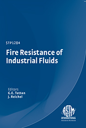 Book cover for Fire Resistance of Industrial Fluids