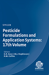 Book cover for Pesticide Formulations and Application Systems: 17th Volume