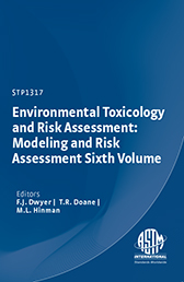 Book cover for Environmental Toxicology and Risk Assessment: Modeling and Risk Assessment Sixth Volume