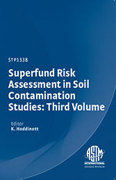 Book cover for Superfund Risk Assessment in Soil Contamination Studies: Third Volume